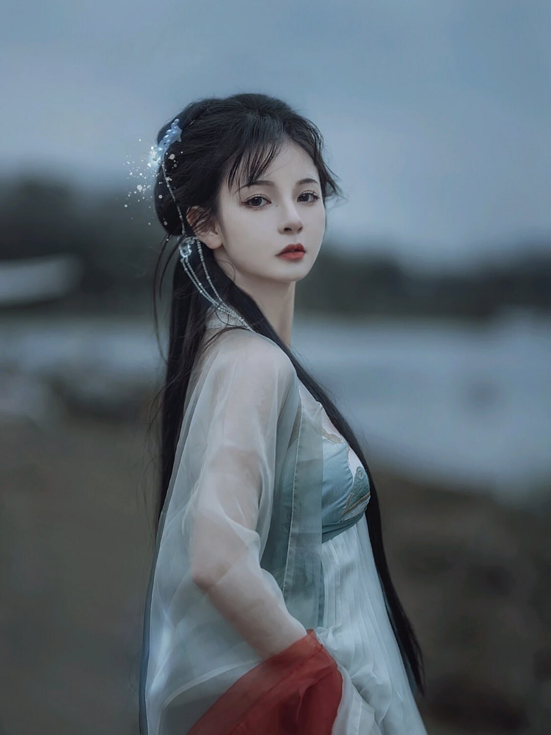 神还原：海贼王人面鸟莫奈绝美COSPLAY 人面鸟身神像